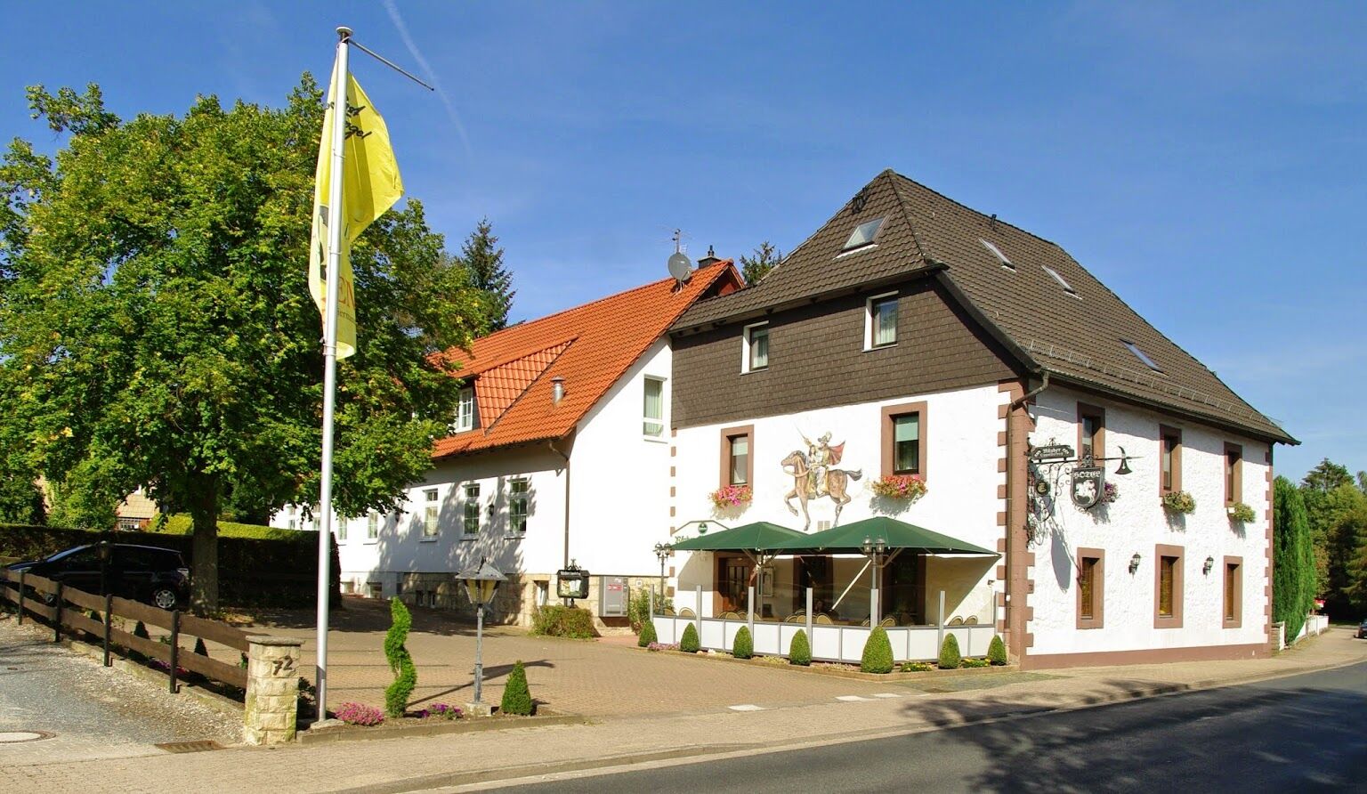 Land-Gut-Hotel Raeuber Lippoldskrug Άλφελντ Εξωτερικό φωτογραφία